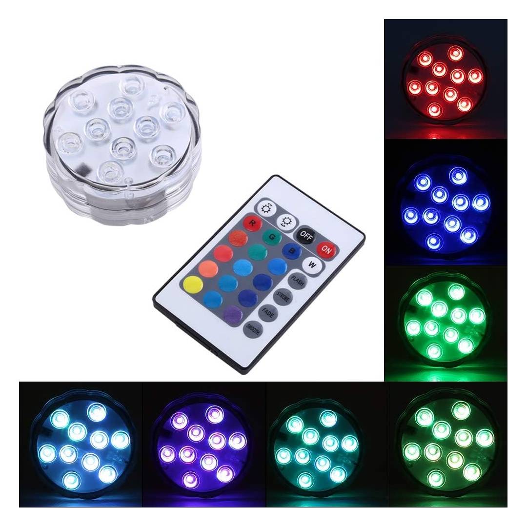 ¡Tu piscina se convertirá en un espectáculo por la noche!