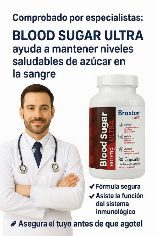 BLOOD SUGAR ULTRA - GLUCOSA ESTABLE
