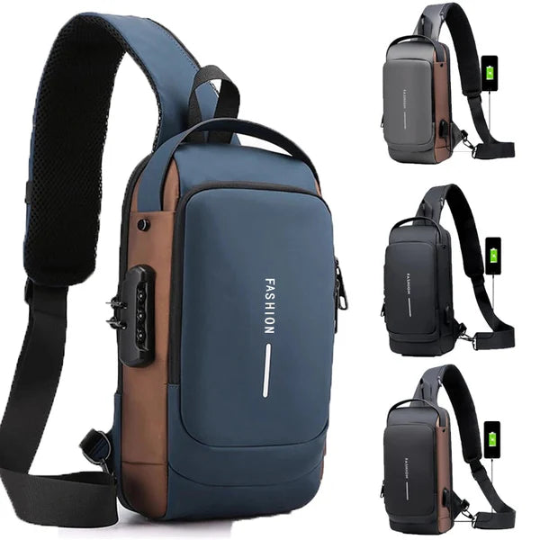 Combo Bolso Antirrobo + Audífonos M10